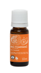 Esenciální olej BIO Pomeranč (skleněná lahvička 10 ml)